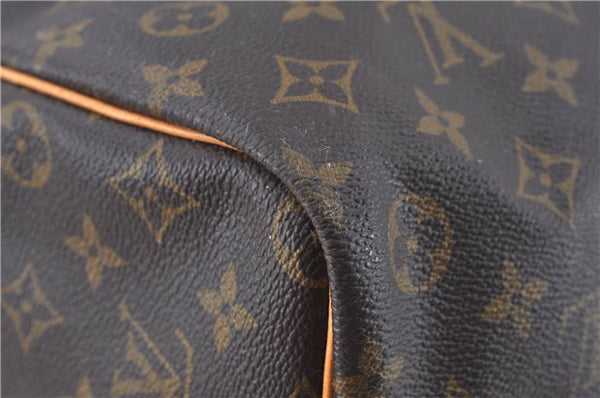 Auth Louis Vuitton Monogram Keepall Bandouliere 60 Boston Bag Old Model LV J6800