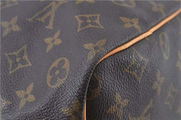 Auth Louis Vuitton Monogram Keepall Bandouliere 60 Boston Bag Old Model LV J6800
