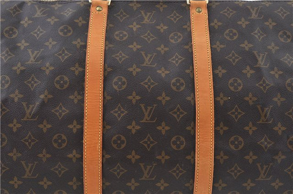 Auth Louis Vuitton Monogram Keepall Bandouliere 60 Boston Bag Old Model LV J6800