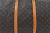 Auth Louis Vuitton Monogram Keepall Bandouliere 60 Boston Bag Old Model LV J6800