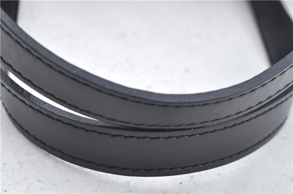 Authentic Louis Vuitton Epi Soufflot Black Hand Bag M52222 LV J6801