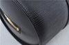 Authentic Louis Vuitton Epi Soufflot Black Hand Bag M52222 LV J6801