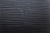 Authentic Louis Vuitton Epi Soufflot Black Hand Bag M52222 LV J6801