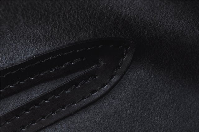 Authentic Louis Vuitton Epi Soufflot Black Hand Bag M52222 LV J6801