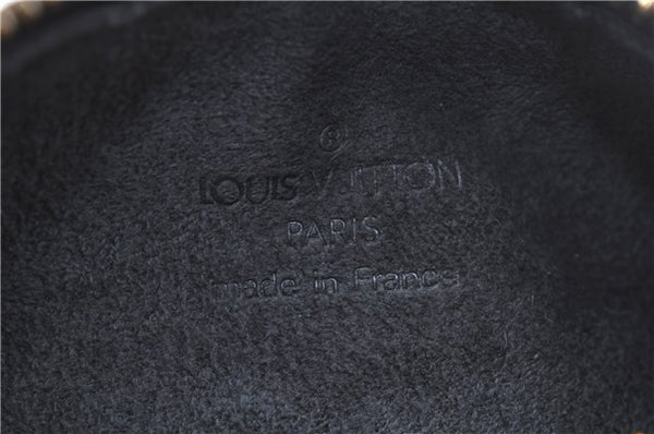 Authentic Louis Vuitton Epi Soufflot Black Hand Bag M52222 LV J6801