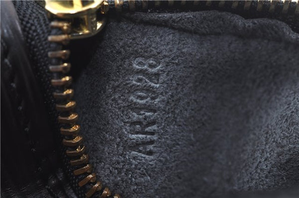 Authentic Louis Vuitton Epi Soufflot Black Hand Bag M52222 LV J6801