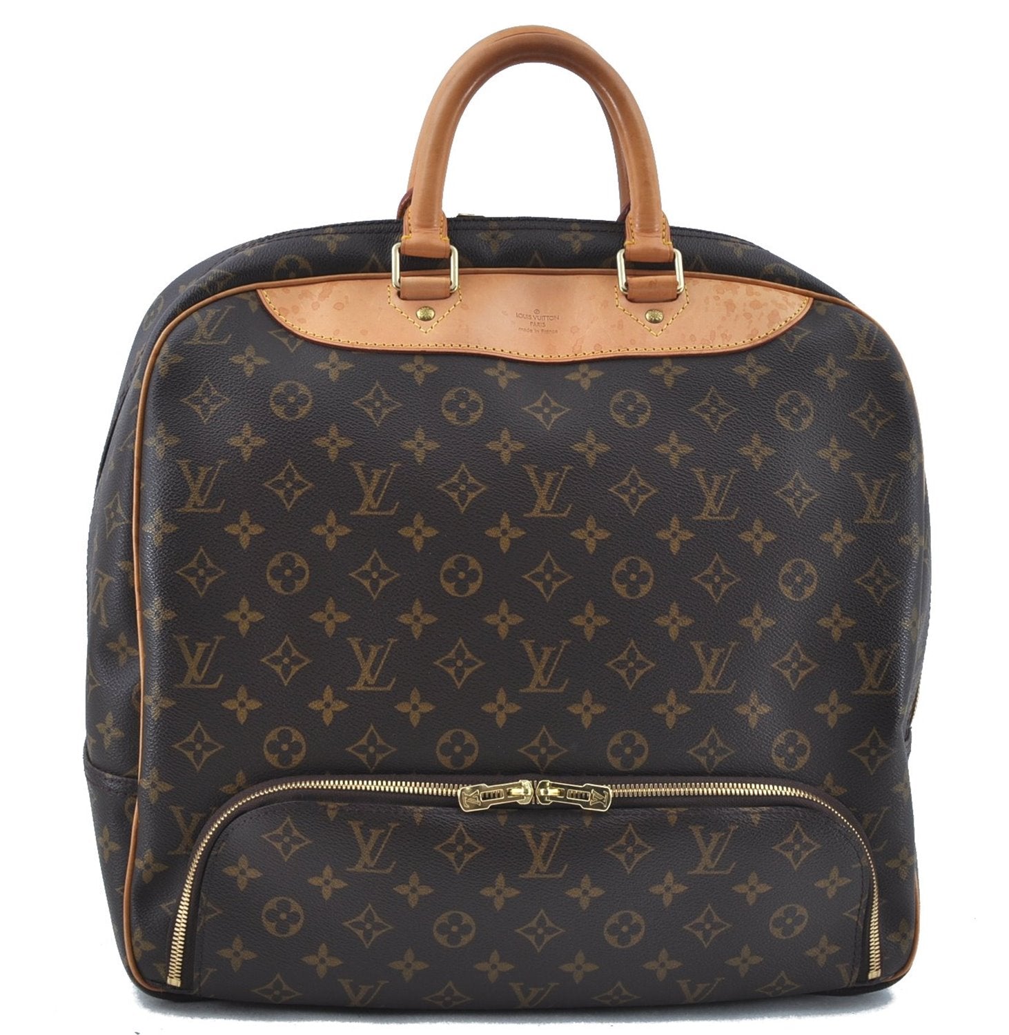 Authentic Louis Vuitton Monogram Evasion PM Boston Travel Bag M41443 LV J6803