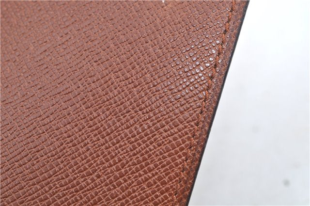 Auth Louis Vuitton Monogram Porte Cartes Credit Pression M60937 Card Case J6810