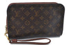 Authentic Louis Vuitton Monogram Orsay Clutch Hand Bag Purse M51790 LV J6811