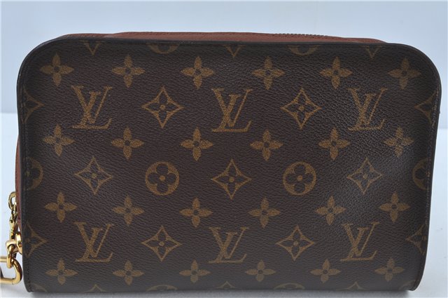 Authentic Louis Vuitton Monogram Orsay Clutch Hand Bag Purse M51790 LV J6811