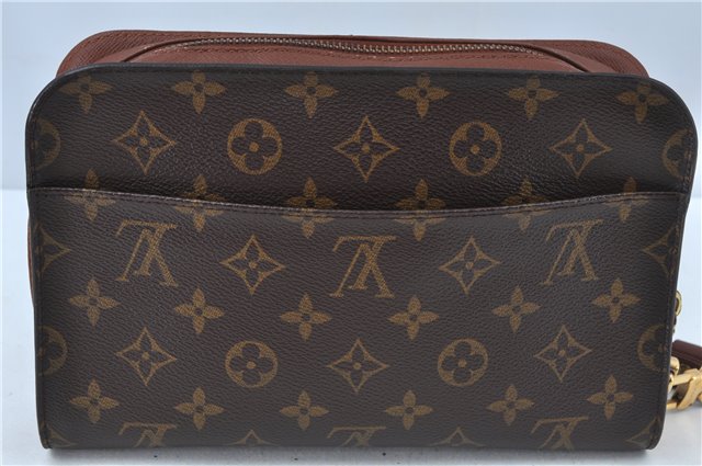Authentic Louis Vuitton Monogram Orsay Clutch Hand Bag Purse M51790 LV J6811