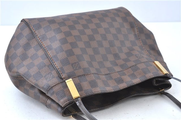Authentic Louis Vuitton Damier Marylebone PM Shoulder Tote Bag N41215 LV J6813