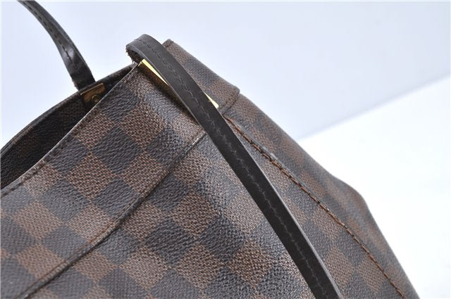 Authentic Louis Vuitton Damier Marylebone PM Shoulder Tote Bag N41215 LV J6813