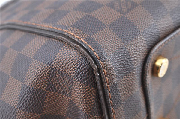 Authentic Louis Vuitton Damier Marylebone PM Shoulder Tote Bag N41215 LV J6813