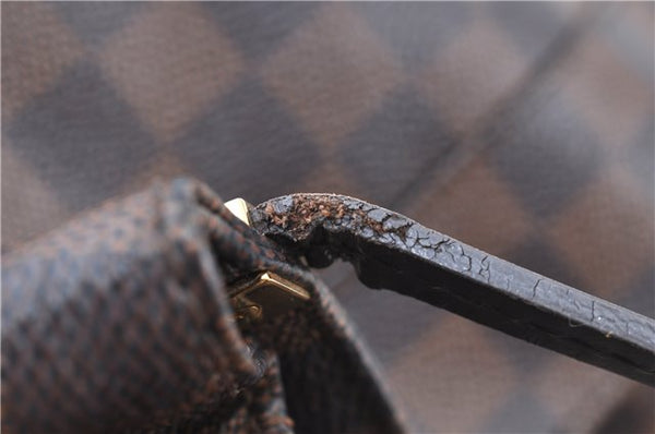 Authentic Louis Vuitton Damier Marylebone PM Shoulder Tote Bag N41215 LV J6813