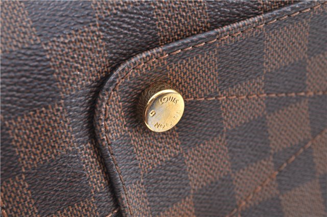 Authentic Louis Vuitton Damier Marylebone PM Shoulder Tote Bag N41215 LV J6813