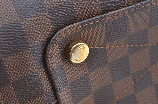 Authentic Louis Vuitton Damier Marylebone PM Shoulder Tote Bag N41215 LV J6813