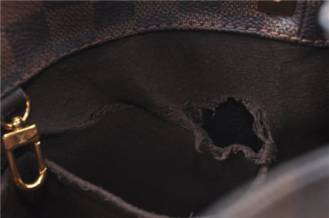 Authentic Louis Vuitton Damier Marylebone PM Shoulder Tote Bag N41215 LV J6813