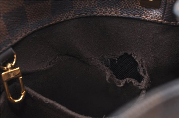 Authentic Louis Vuitton Damier Marylebone PM Shoulder Tote Bag N41215 LV J6813