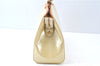 Authentic Louis Vuitton Vernis Brea MM Hand Bag Yellow M90108 LV J6815