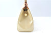 Authentic Louis Vuitton Vernis Brea MM Hand Bag Yellow M90108 LV J6815