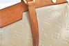 Authentic Louis Vuitton Vernis Brea MM Hand Bag Yellow M90108 LV J6815