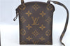 Authentic Louis Vuitton Monogram Pochette Secret M45484 Shoulder Bag Pouch J6818