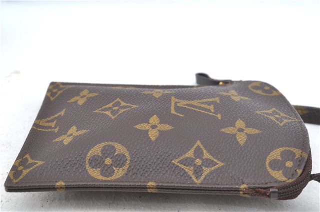 Authentic Louis Vuitton Monogram Pochette Secret M45484 Shoulder Bag Pouch J6818