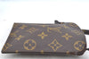 Authentic Louis Vuitton Monogram Pochette Secret M45484 Shoulder Bag Pouch J6818