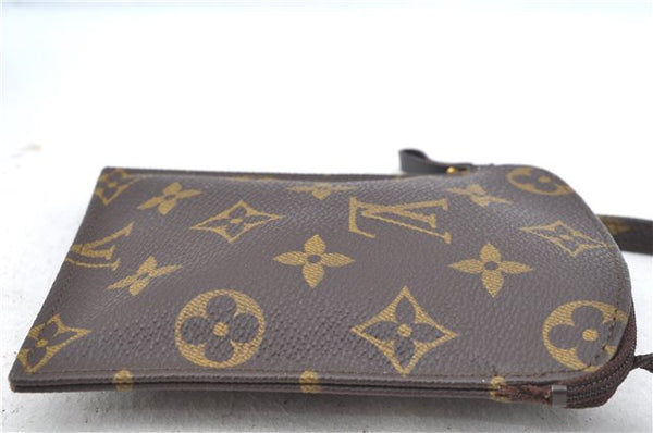 Authentic Louis Vuitton Monogram Pochette Secret M45484 Shoulder Bag Pouch J6818