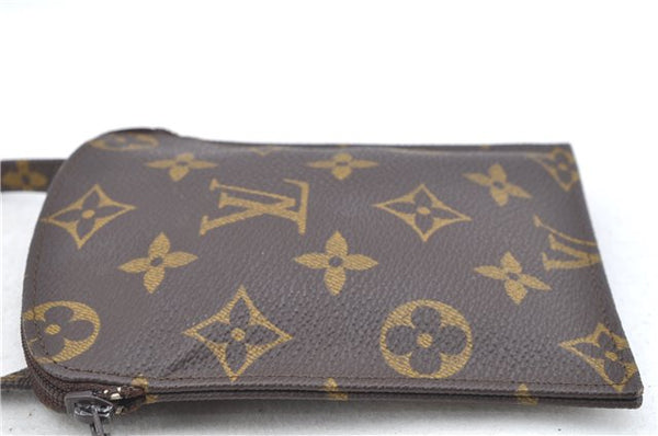 Authentic Louis Vuitton Monogram Pochette Secret M45484 Shoulder Bag Pouch J6818