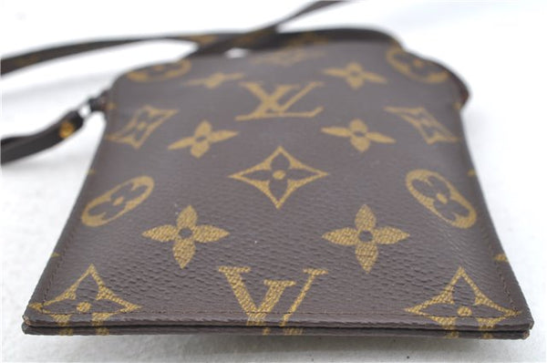 Authentic Louis Vuitton Monogram Pochette Secret M45484 Shoulder Bag Pouch J6818