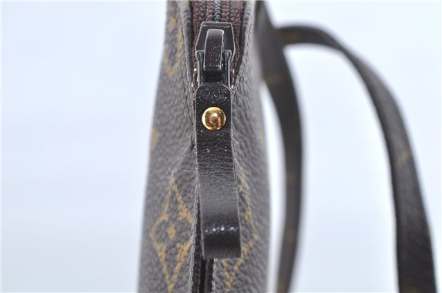 Authentic Louis Vuitton Monogram Pochette Secret M45484 Shoulder Bag Pouch J6818