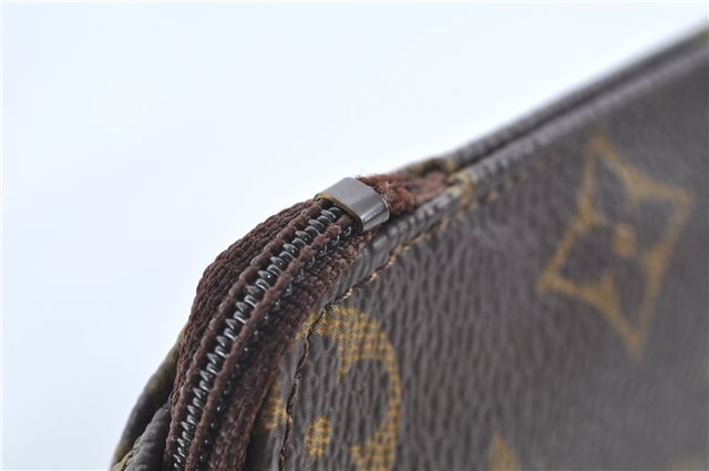 Authentic Louis Vuitton Monogram Pochette Secret M45484 Shoulder Bag Pouch J6818