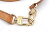 Authentic Louis Vuitton Leather Shoulder Strap 40.6-47.4" Beige LV J6820