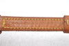 Authentic Louis Vuitton Leather Shoulder Strap 40.6-47.4" Beige LV J6820