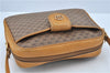 Authentic GUCCI Micro GG PVC Leather Shoulder Cross Body Bag Purse Brown J6835