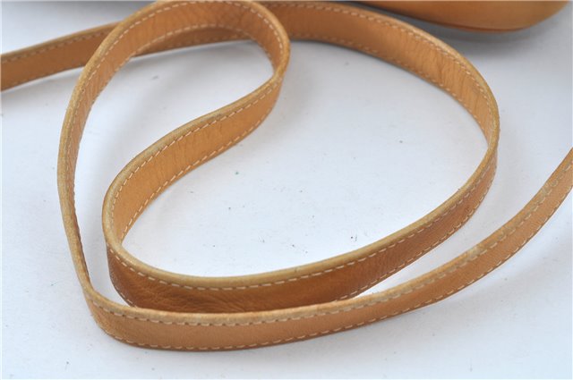 Authentic GUCCI Micro GG PVC Leather Shoulder Cross Body Bag Purse Brown J6835