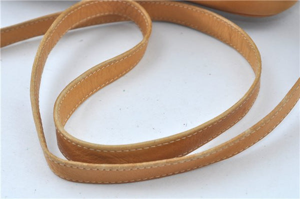 Authentic GUCCI Micro GG PVC Leather Shoulder Cross Body Bag Purse Brown J6835