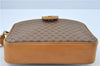 Authentic GUCCI Micro GG PVC Leather Shoulder Cross Body Bag Purse Brown J6835