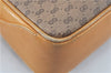 Authentic GUCCI Micro GG PVC Leather Shoulder Cross Body Bag Purse Brown J6835