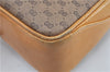 Authentic GUCCI Micro GG PVC Leather Shoulder Cross Body Bag Purse Brown J6835