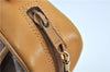Authentic GUCCI Micro GG PVC Leather Shoulder Cross Body Bag Purse Brown J6835