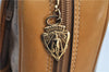 Authentic GUCCI Micro GG PVC Leather Shoulder Cross Body Bag Purse Brown J6835