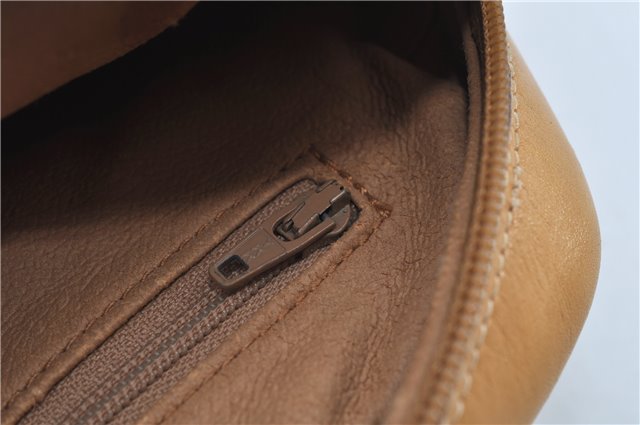 Authentic GUCCI Micro GG PVC Leather Shoulder Cross Body Bag Purse Brown J6835