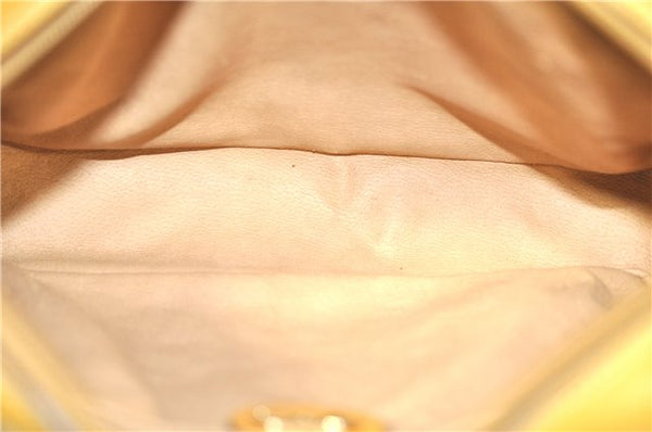 Authentic GUCCI Micro GG PVC Leather Shoulder Cross Body Bag Purse Brown J6835