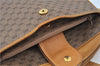 Authentic GUCCI Micro GG PVC Leather Shoulder Cross Body Bag Purse Brown J6835