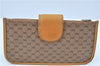 Authentic GUCCI Micro GG PVC Leather Shoulder Cross Body Bag Purse Brown J6835