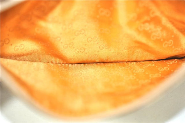 Authentic GUCCI Micro GG PVC Leather Shoulder Cross Body Bag Purse Brown J6835