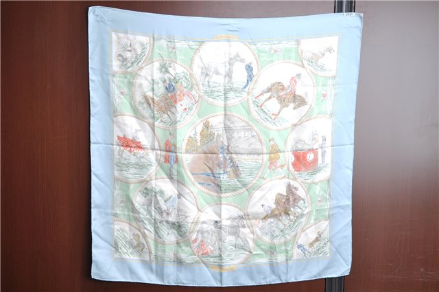 Authentic HERMES Carre 90 Scarf 